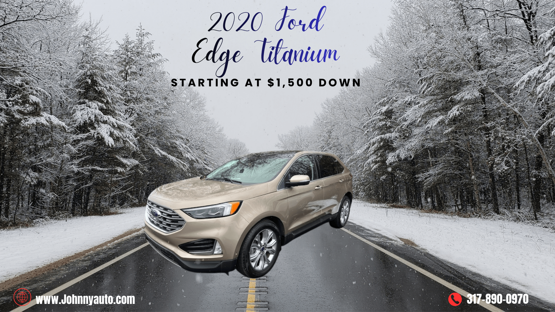 2020 Ford Edge Titanium's photo